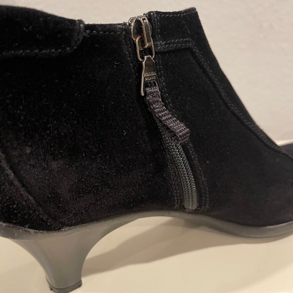 Prada- Black suede booties - Picture 10 of 15